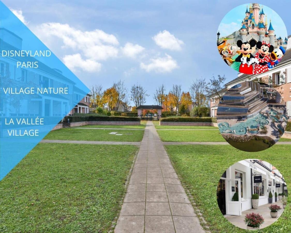 Appart Cosy Tout Confort Disneyland Jardin 4 Pers バイー・ロマンヴィリエ エクステリア 写真
